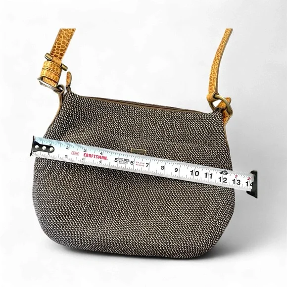 Eric Javits Raffia Hobo Woven Crossbody Purse - Picture 7 of 16